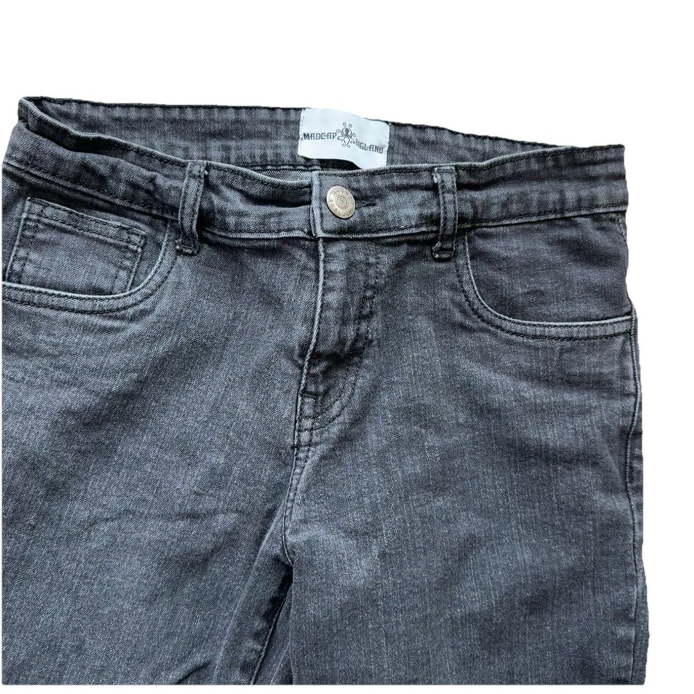 Madcap England Flares Women's Jeans‎ Bell Bottoms Black Denim Size 30W 30L